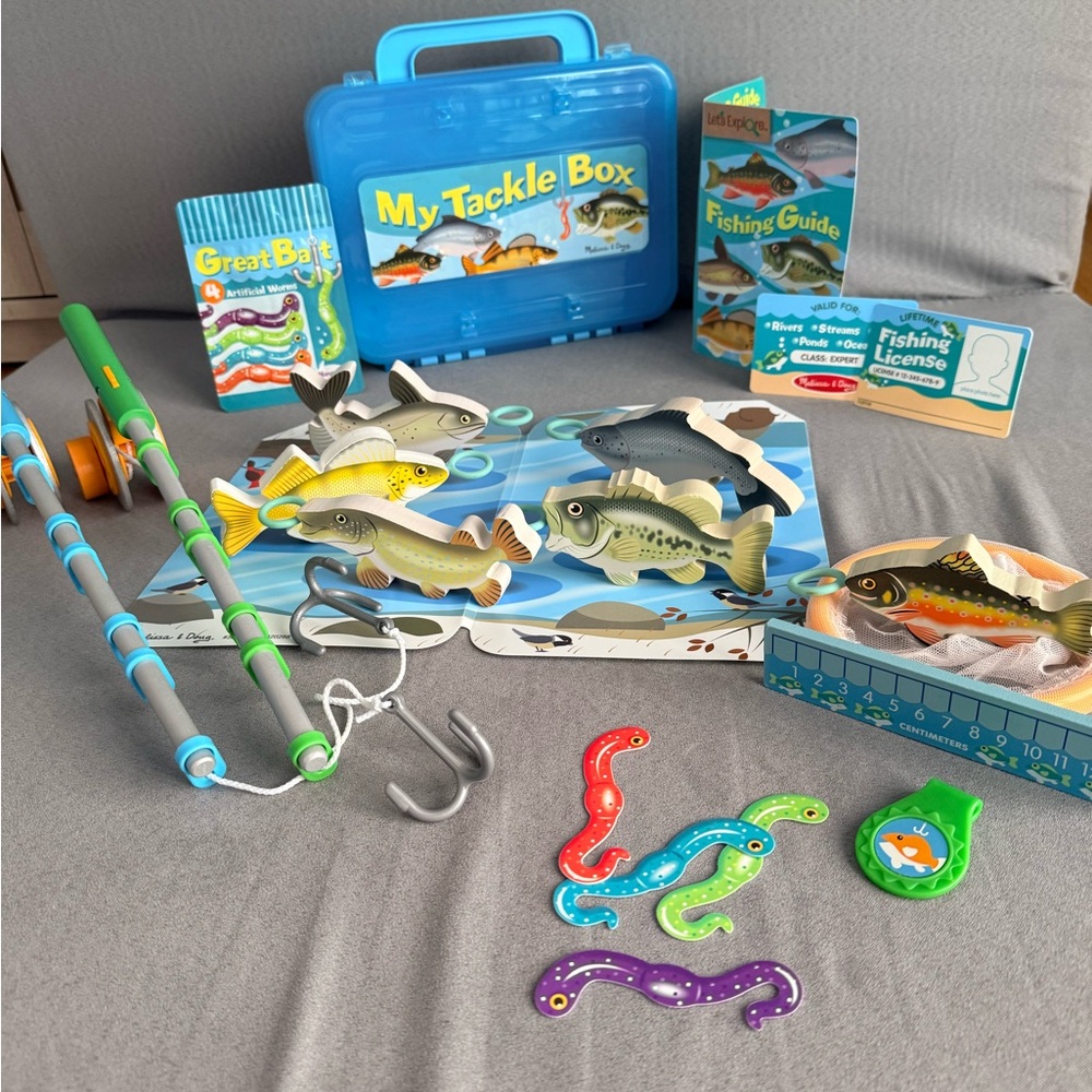 Melissa & Doug Let’s Explore Fishing Playset
